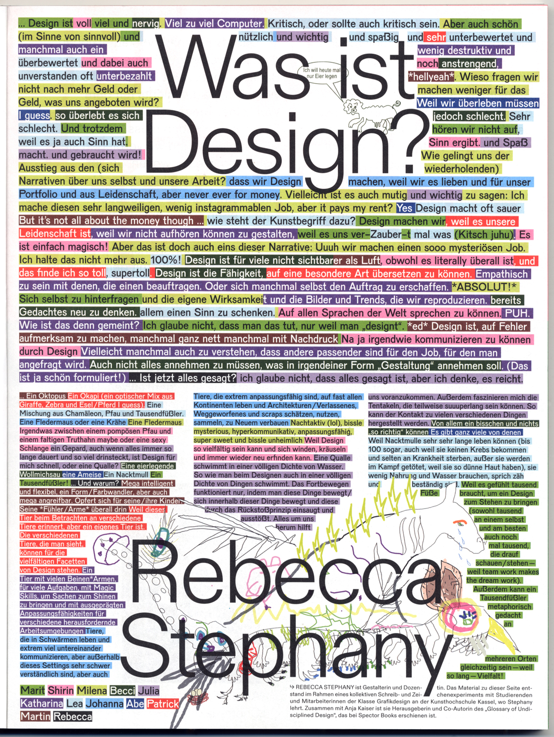 Klasse Grafikdesign im form Design Magazin