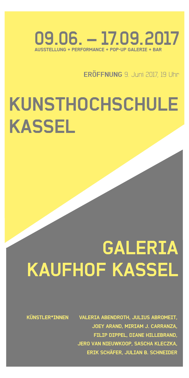 Kunst in der Galeria Kaufhof Kassel