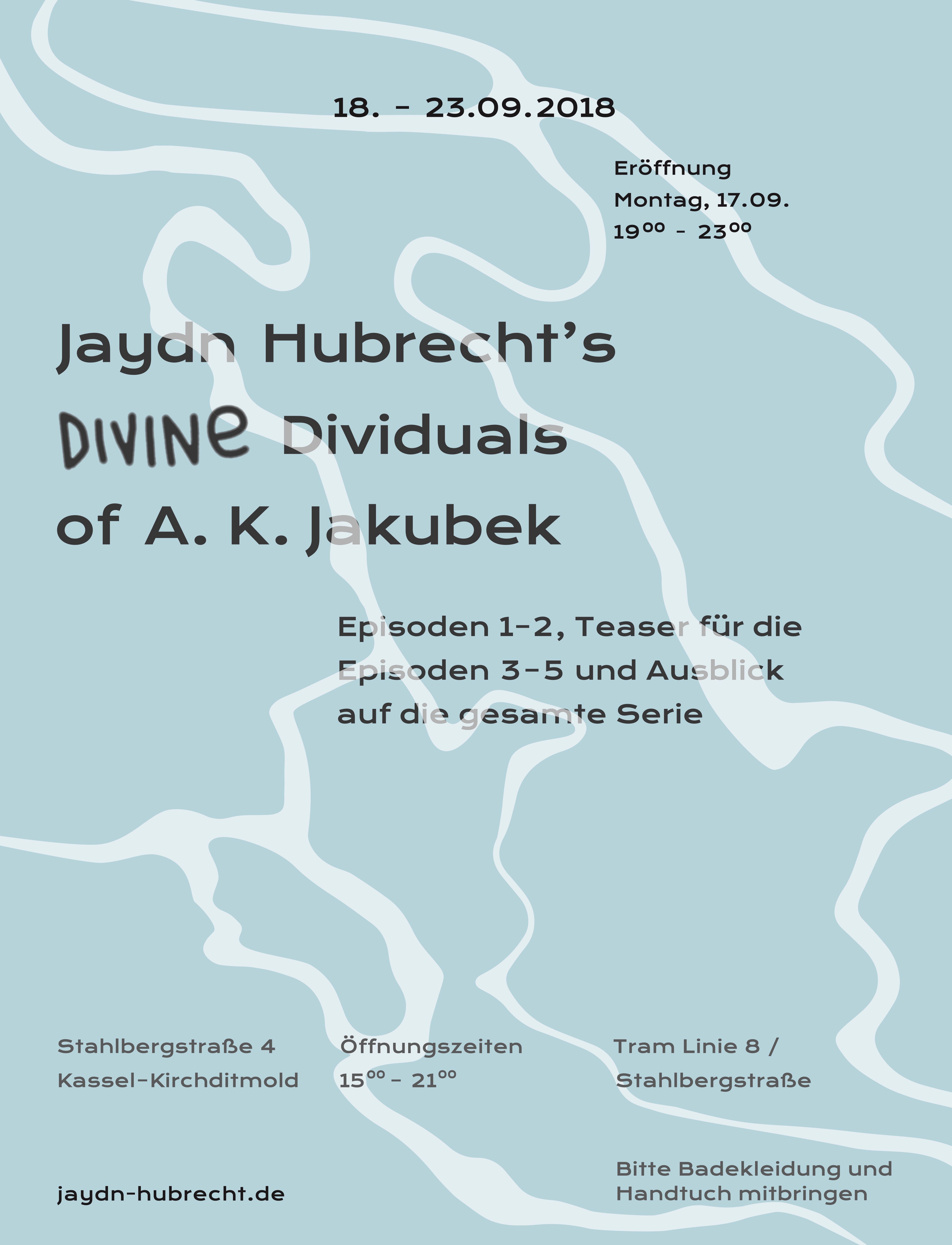 Jaydn Hubrecht's Divine Dividuals of A. K. Jakubek