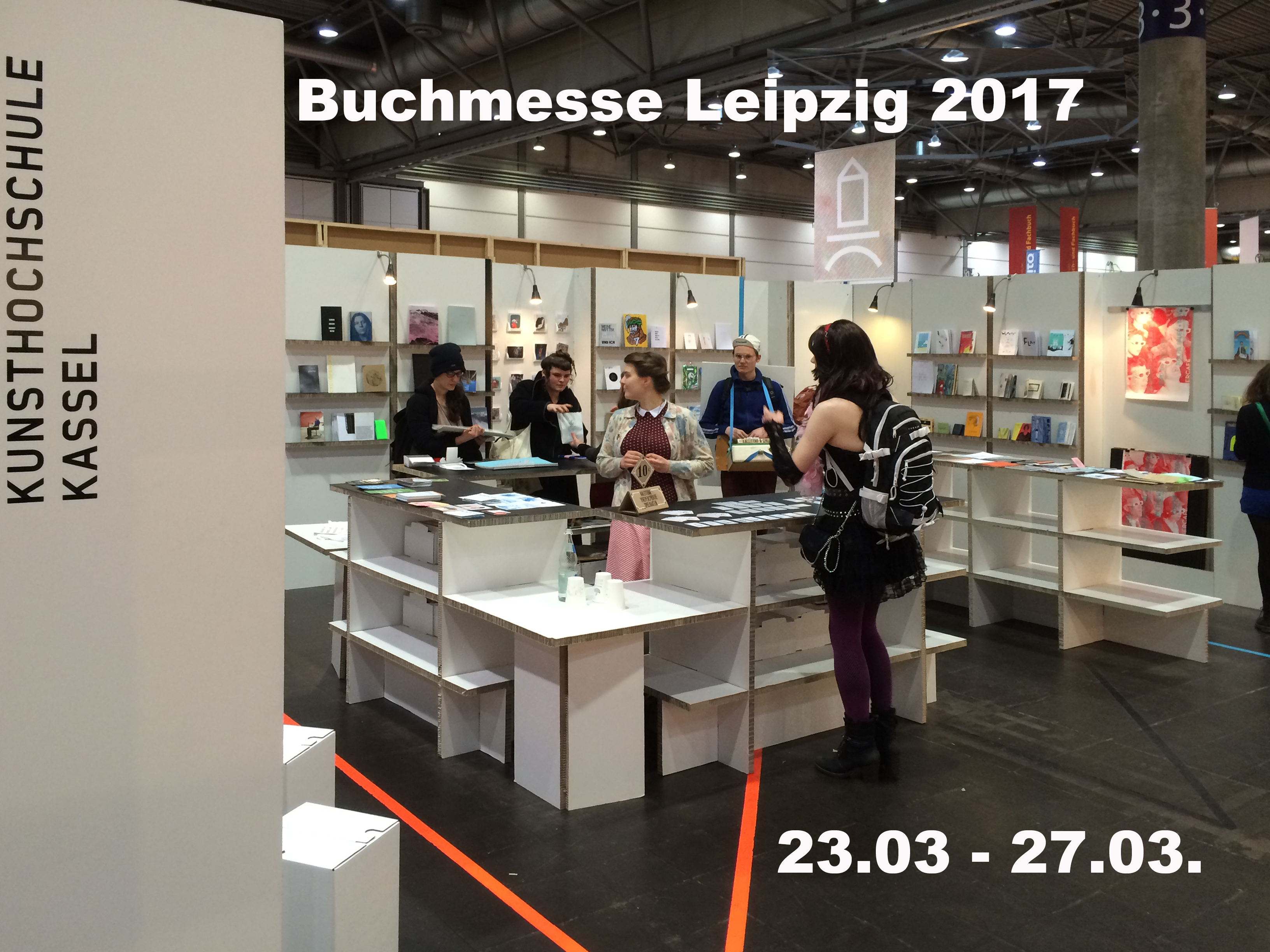 Kunsthochschule Kassel auf der Leipziger Buchmesse