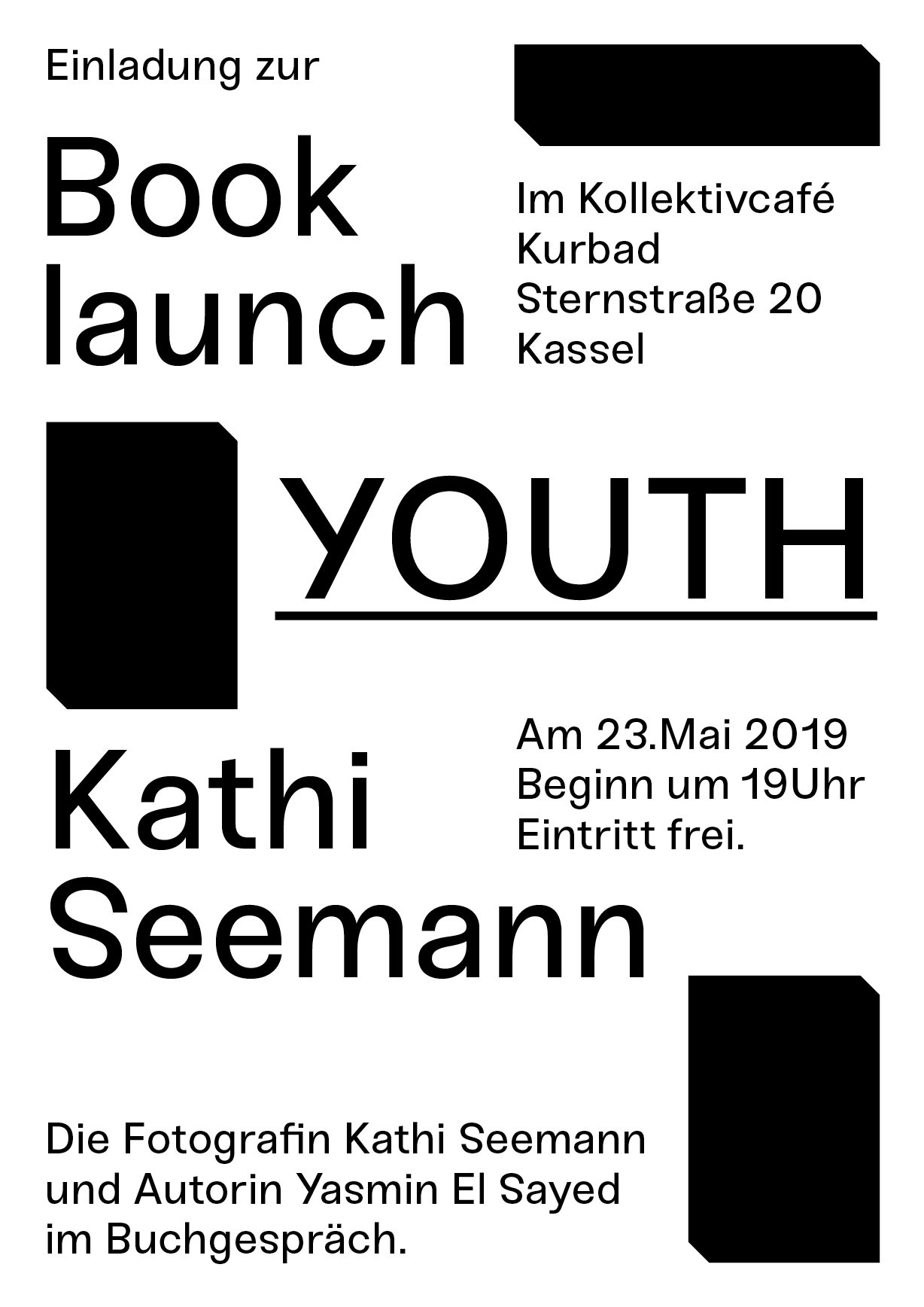 Booklaunch: YOUTH von Kathi Seemann  