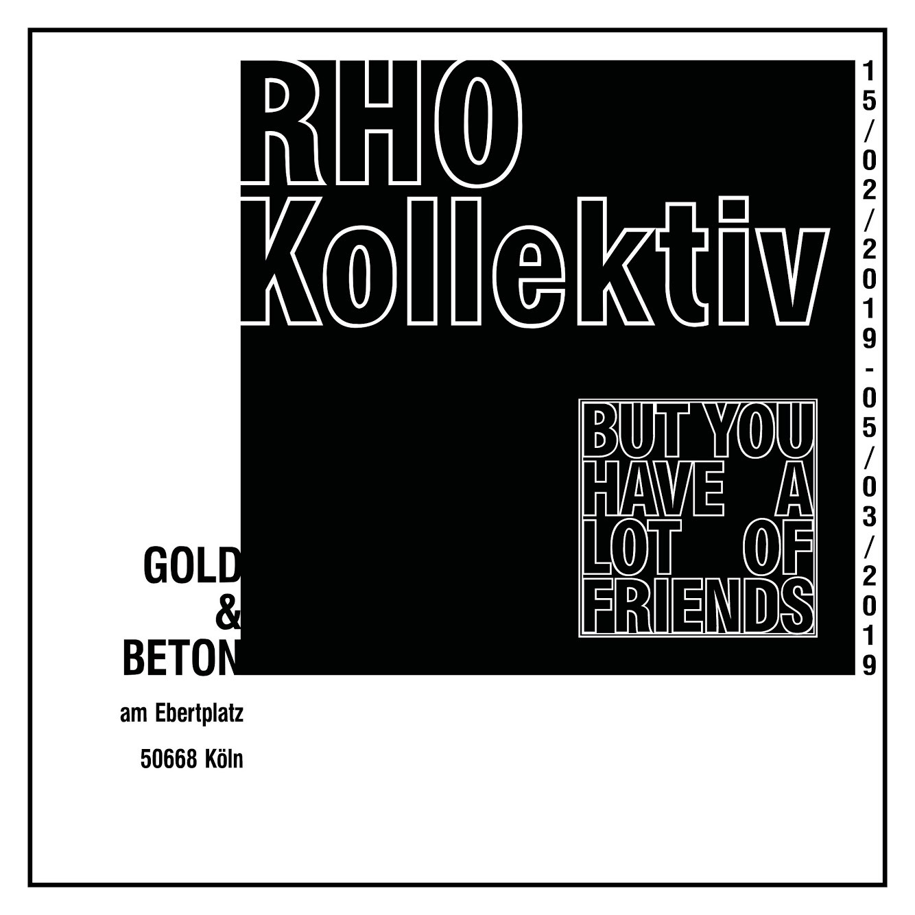 RHO Kollektiv: Gold & Beton