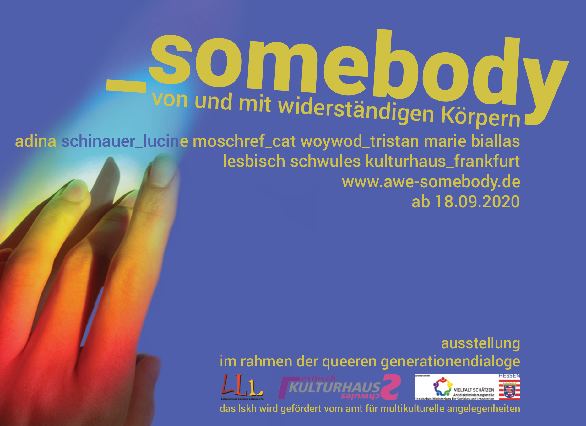 _somebody - Ausstellung in Frankfurt
